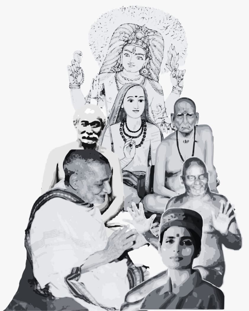 The Guru Parampara: Sadashiva, Adi Shankaracharya and the Acharyas